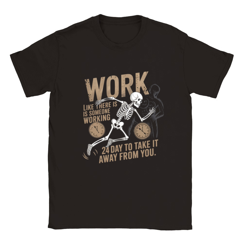 Work like there is someone working 24 hours Classic Kids Crewneck T-shirt
