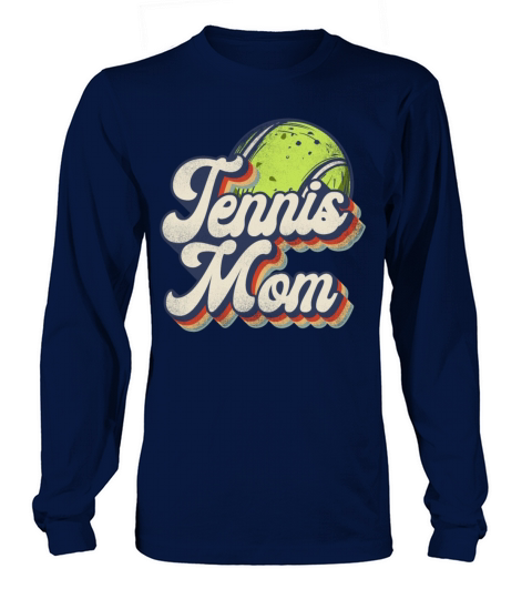 Funny Tennis Player Racket Retro Long sleeved Unisex