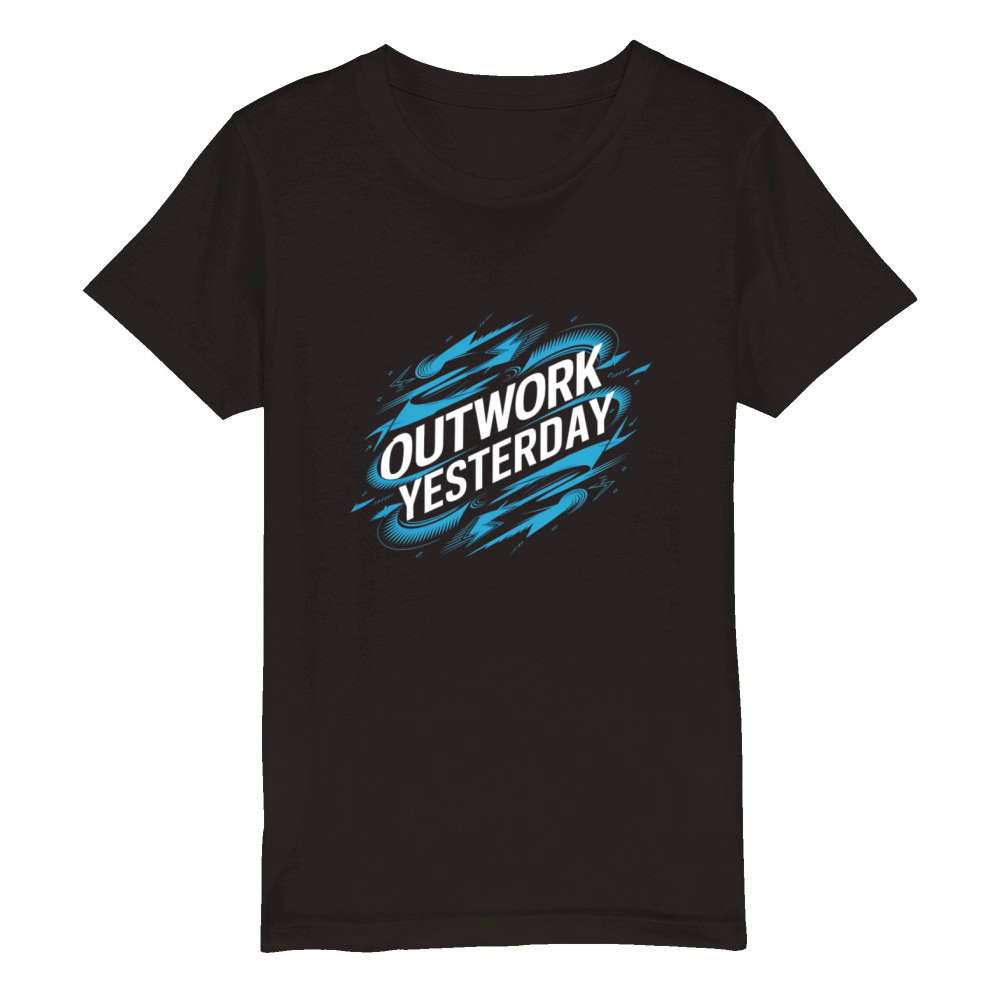 Outwork Yesterday Organic Kids Crewneck T-shirt