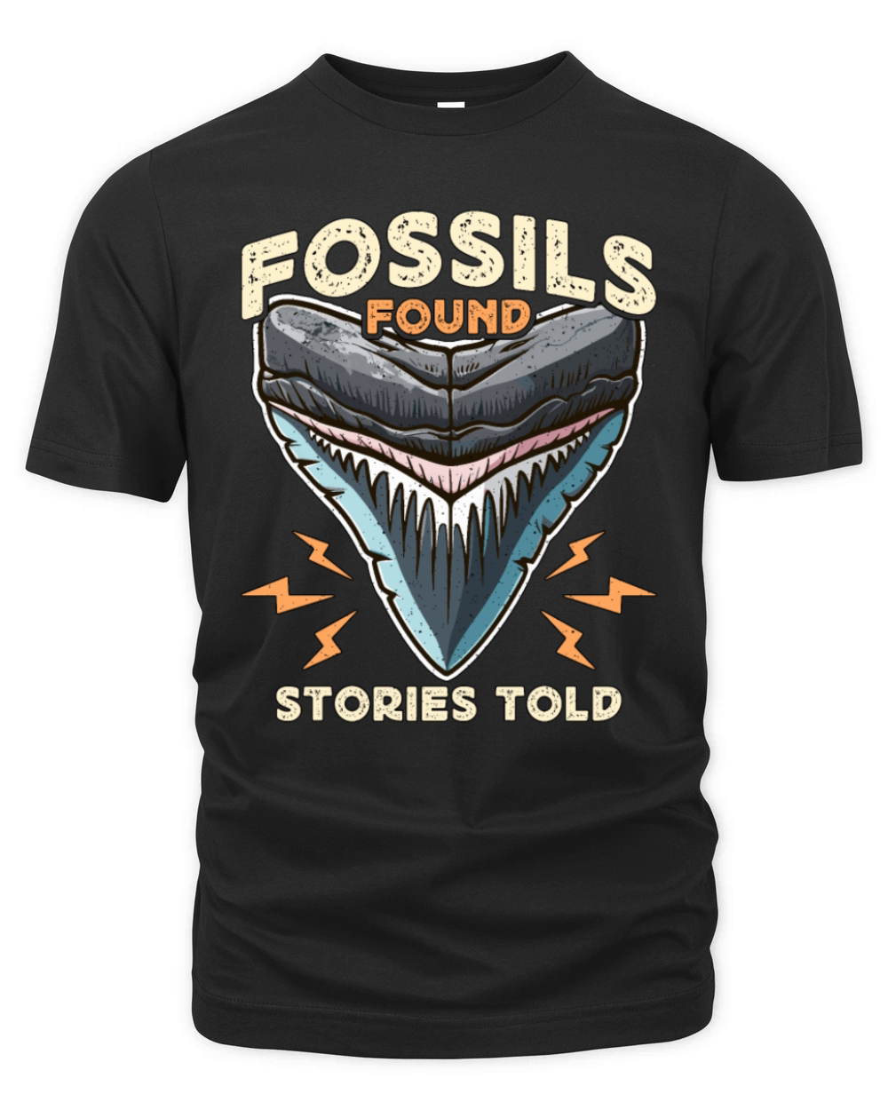 Fossil Hunter Fossils Found Stories Told Geologist Organic Unisex T-shirt