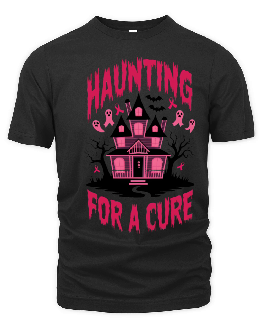 Haunting For A Cure Organic Unisex T-shirt