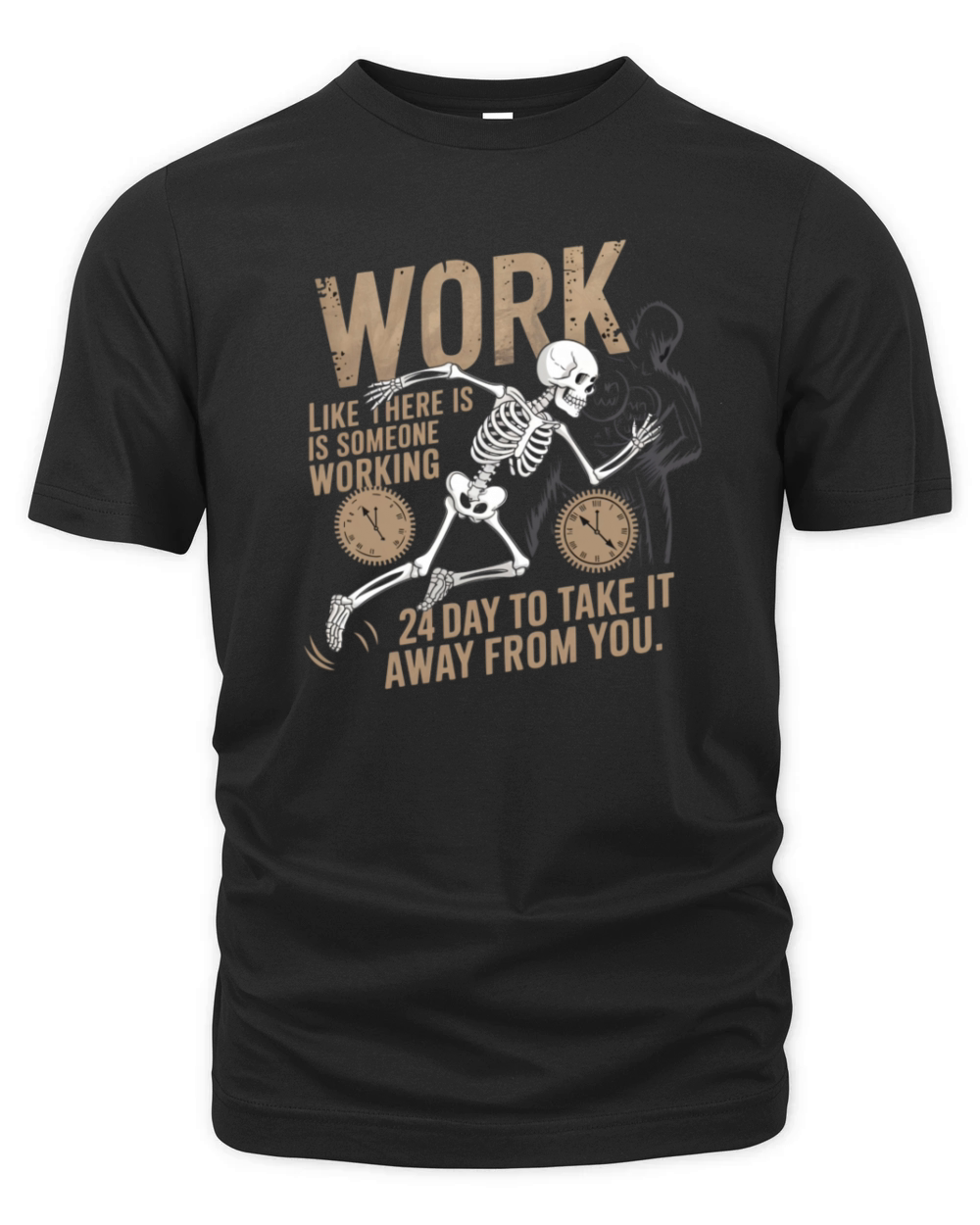 Work like there is someone working 24 hours Organic Unisex T-shirt