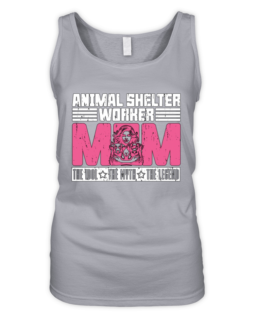 Animal Shelter Worker Mom The Idol The Dog Lover Organic Women's Tank Top