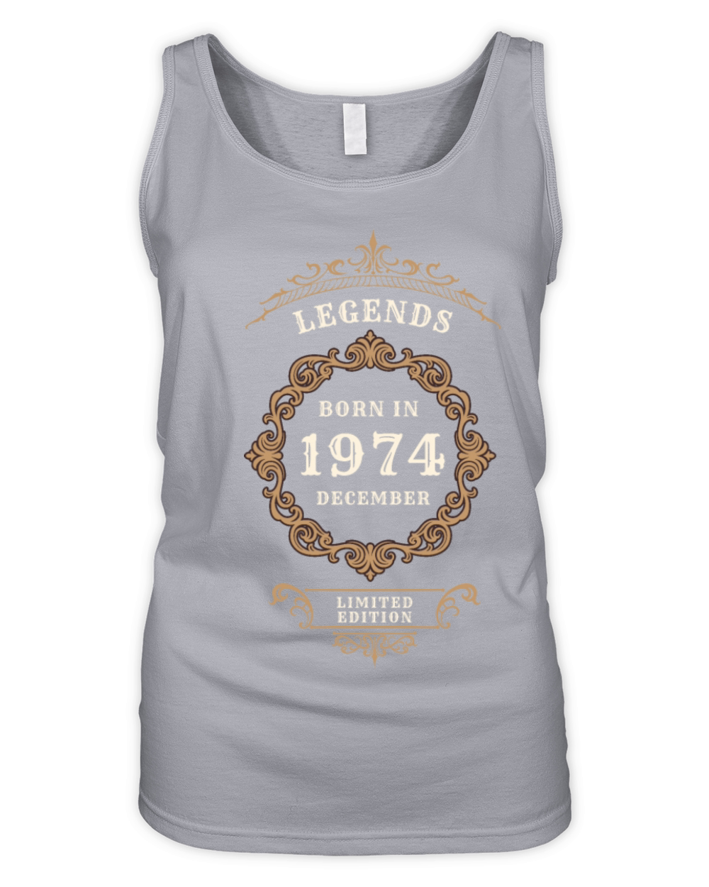 Born in Dec 1974 - Limited Edition Organic Women's Tank Top