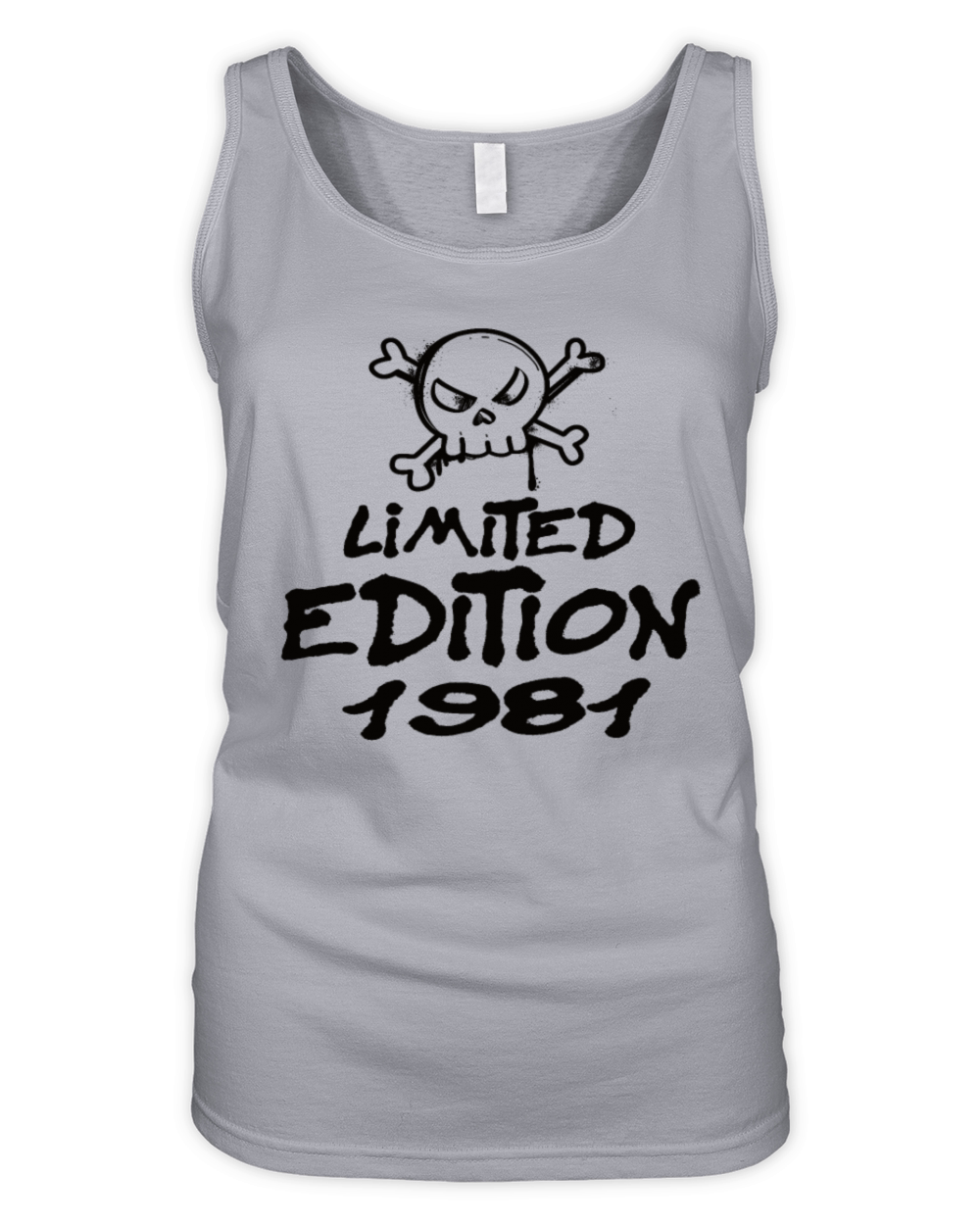 Limited Edition 1981 Birthday 1981 Born Organic Women's Tank Top