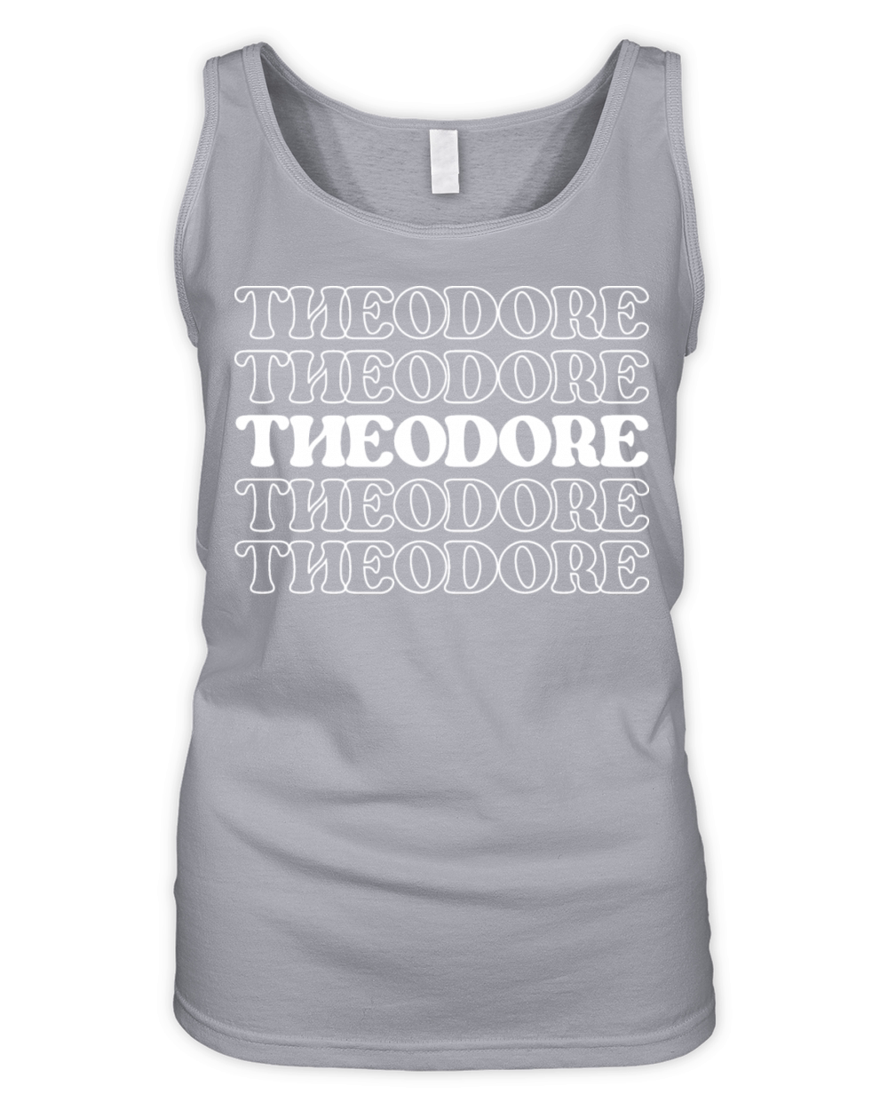 Theodore Name Personalized First Surname Organic Women's Tank Top