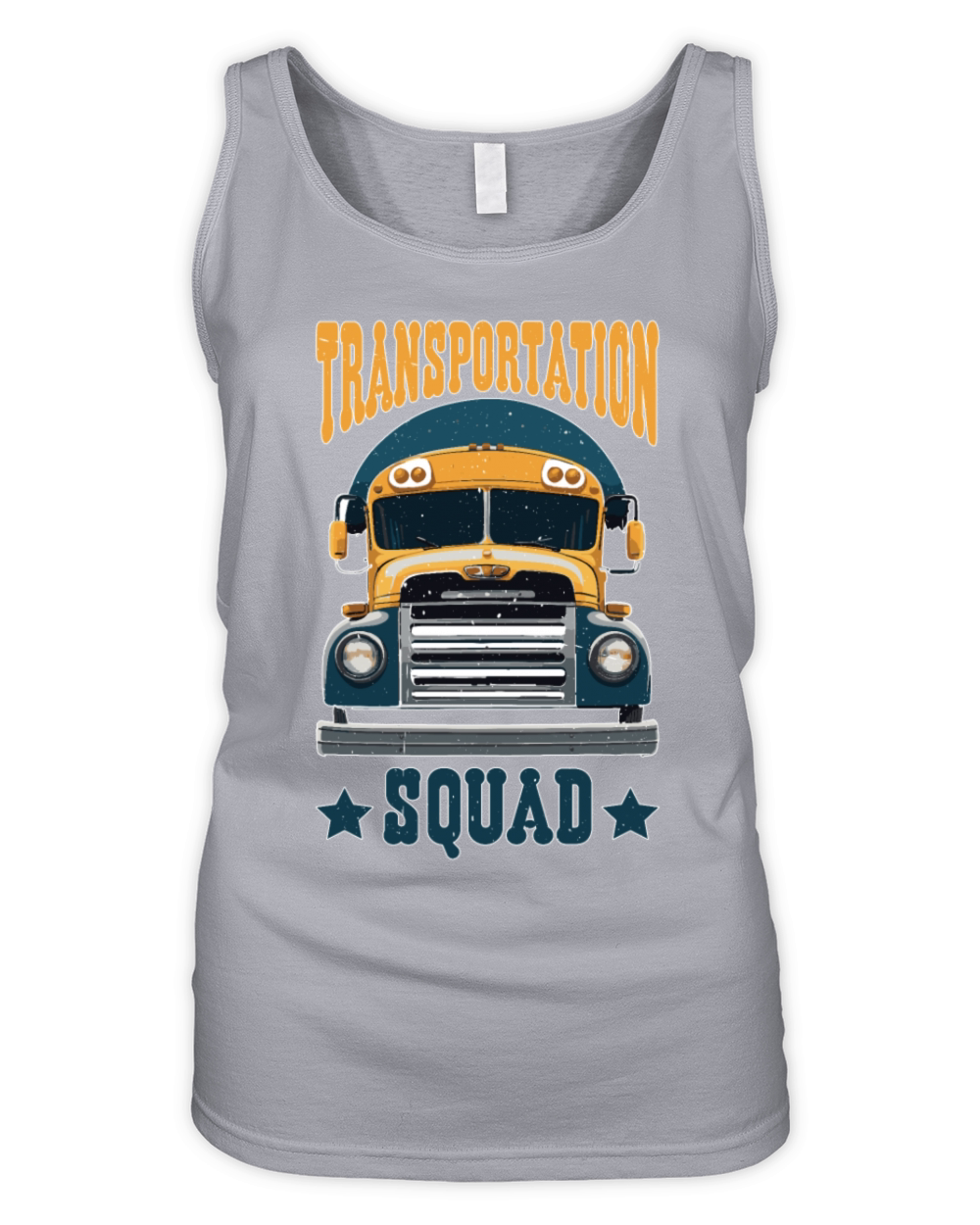 Transportation Squad 5 Organic Women's Tank Top