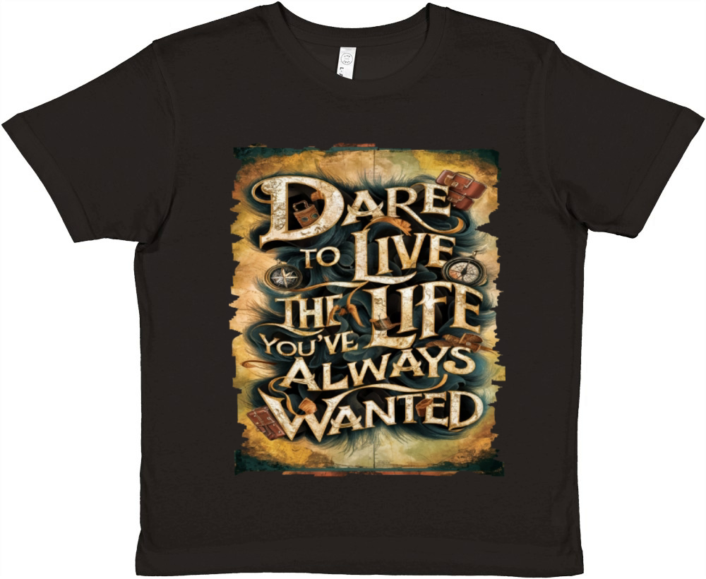 Travel Quote to get inspired N05 Premium Kids Crewneck T-shirt