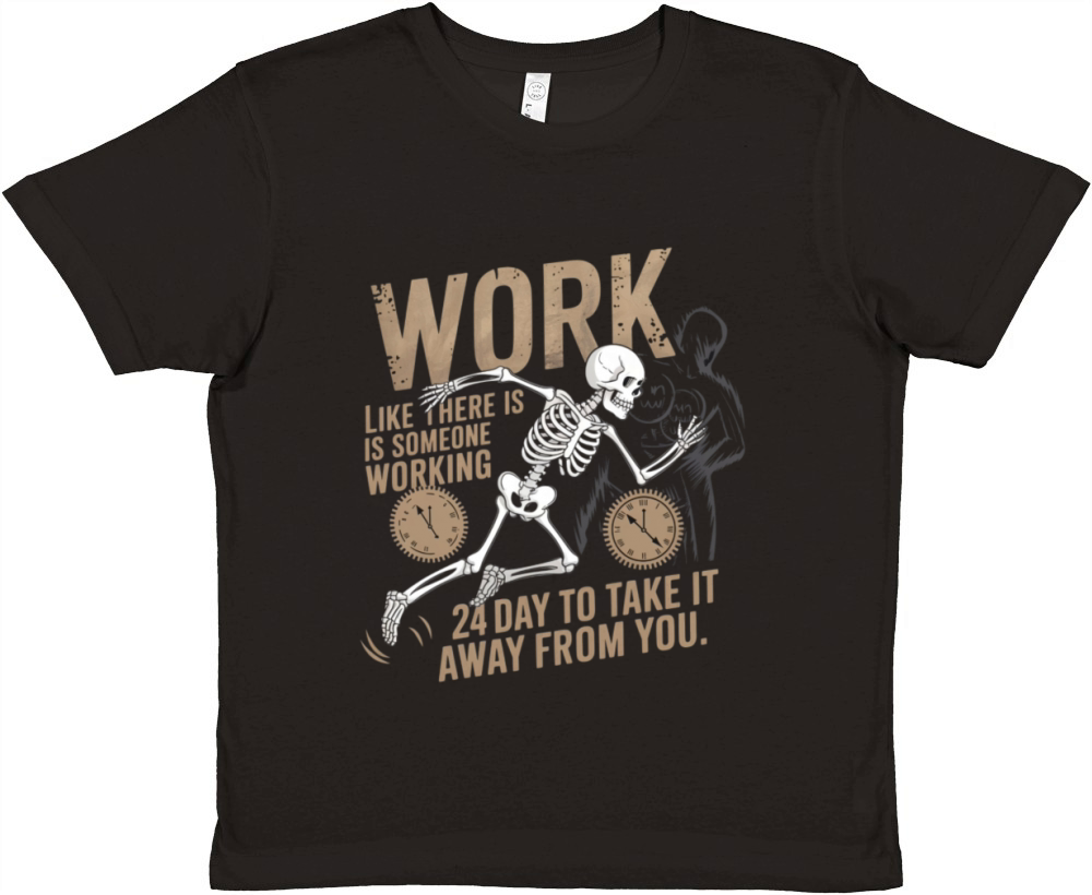 Work like there is someone working 24 hours Premium Kids Crewneck T-shirt