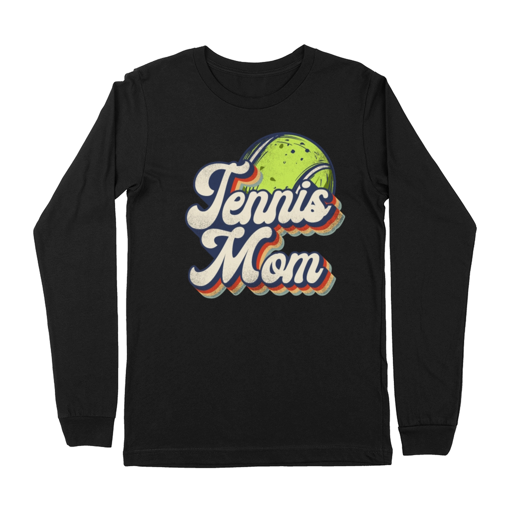 Funny Tennis Player Racket Retro Premium Long Sleeve