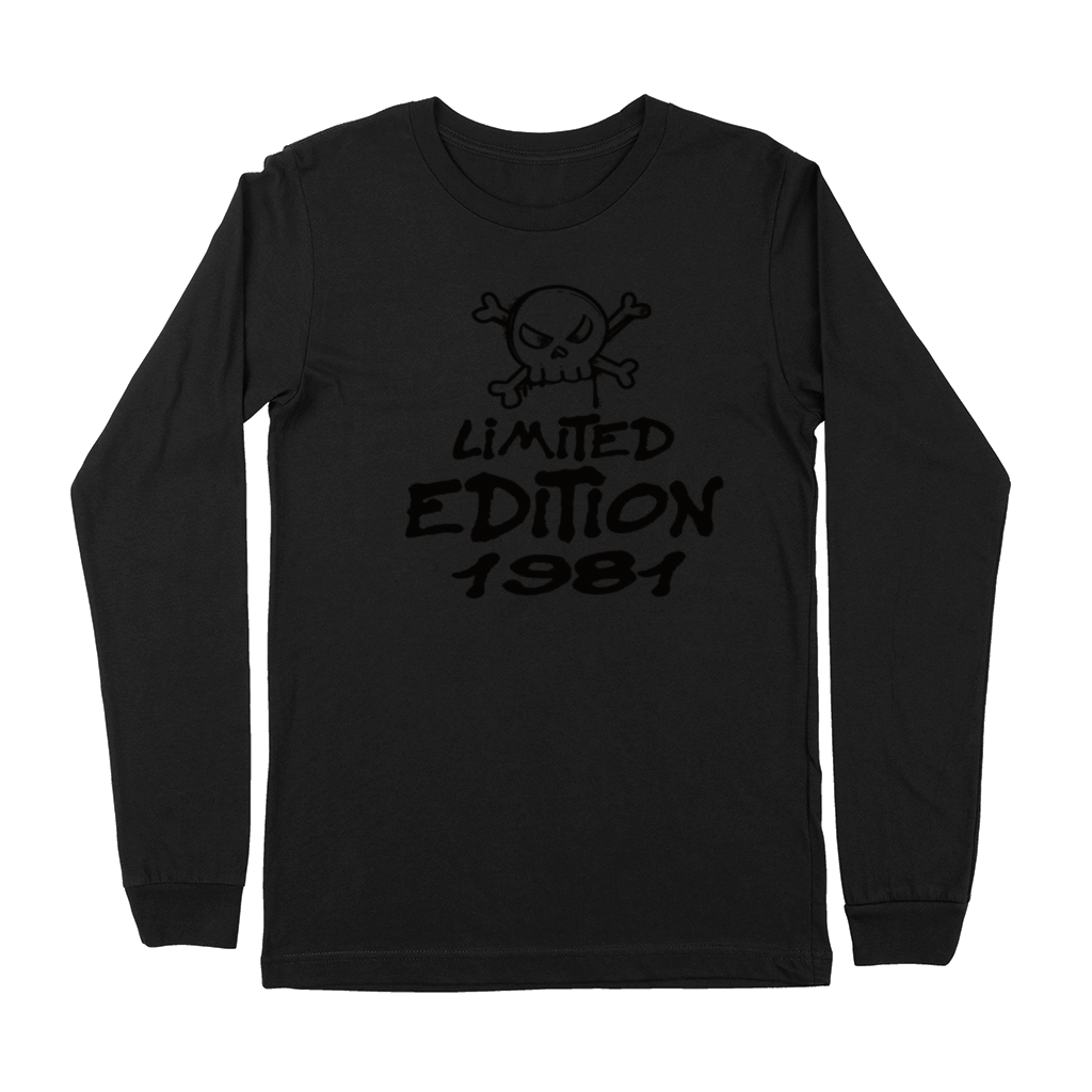 Limited Edition 1981 Birthday 1981 Born Premium Long Sleeve
