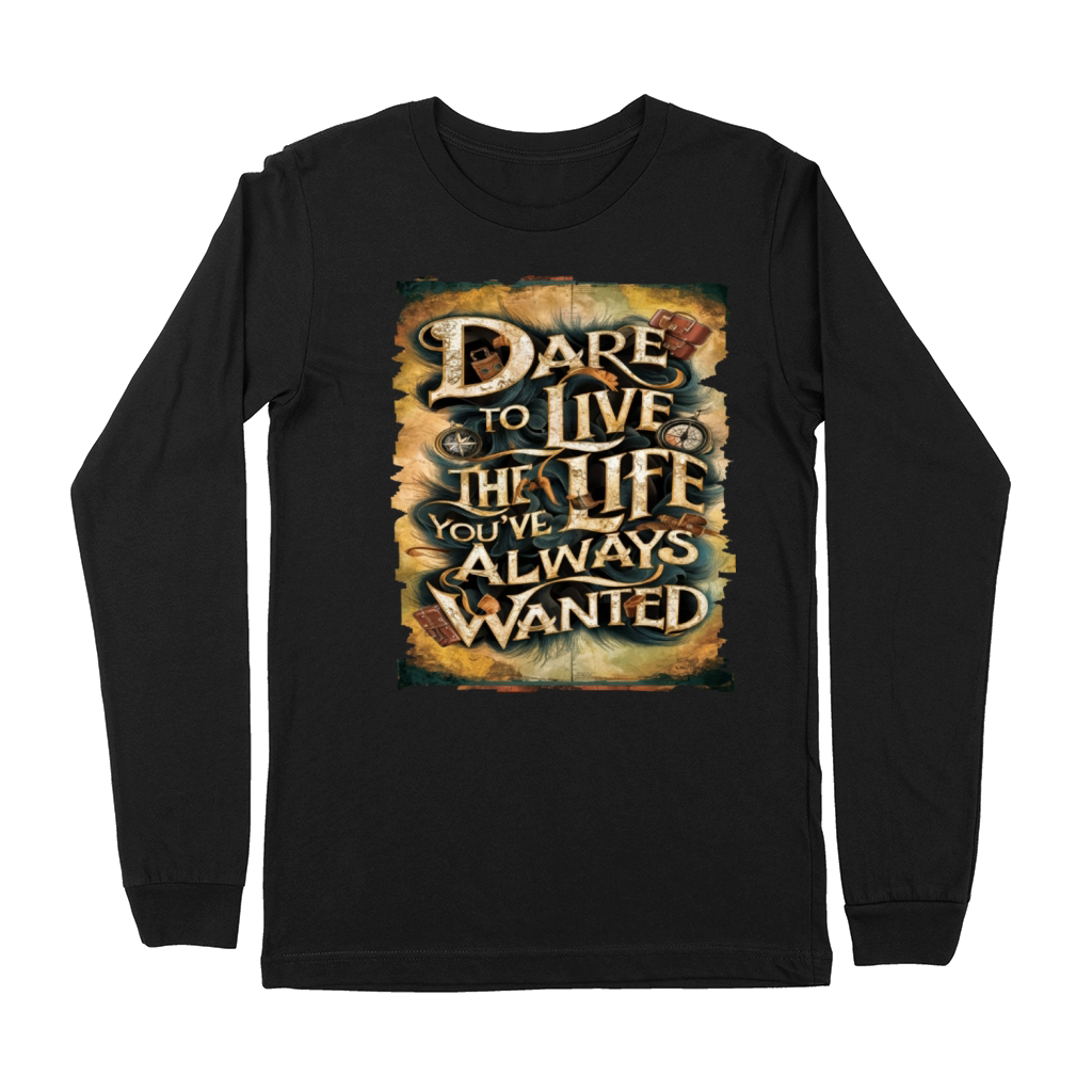 Travel Quote to get inspired N05 Premium Long Sleeve