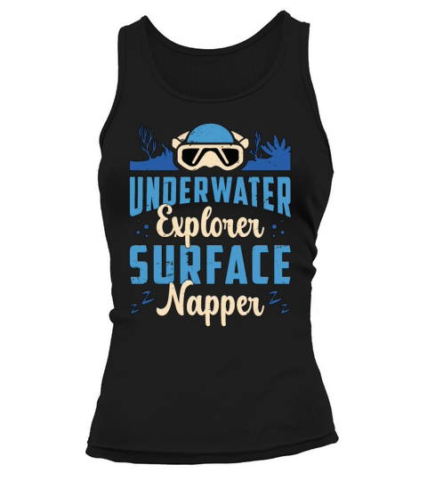 Snorkeling Underwater Explorer Marine Biologist Tank top Woman