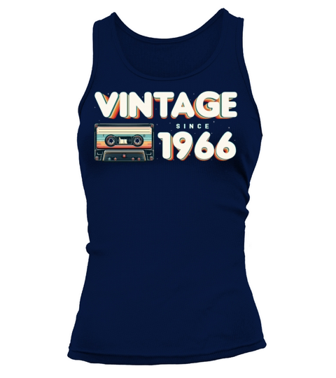 Vintage 1966 Retro Vintage Nostalgic Birthday Tank top Woman
