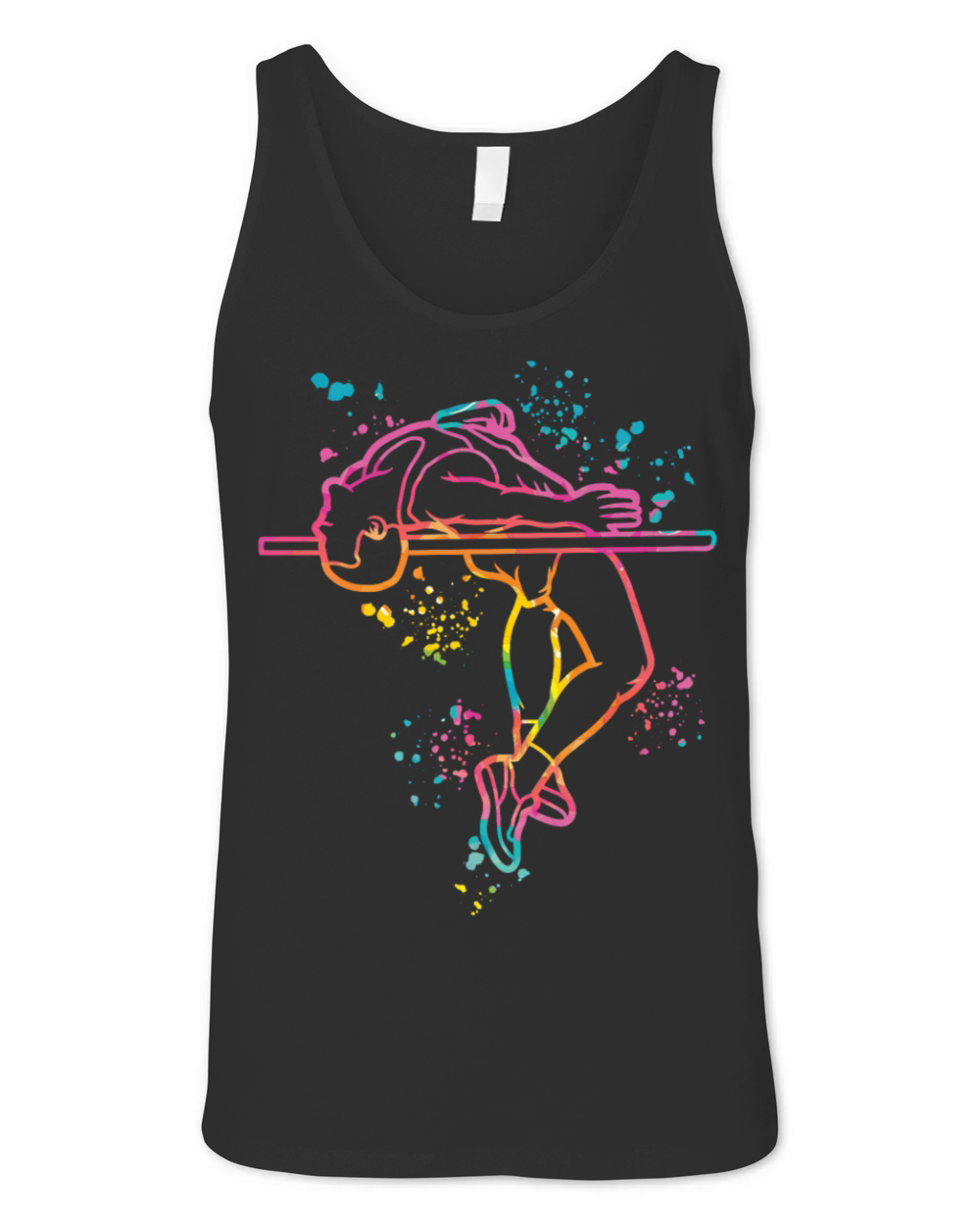 High Jumper High Jumping High Jump Unisex Jersey Tank