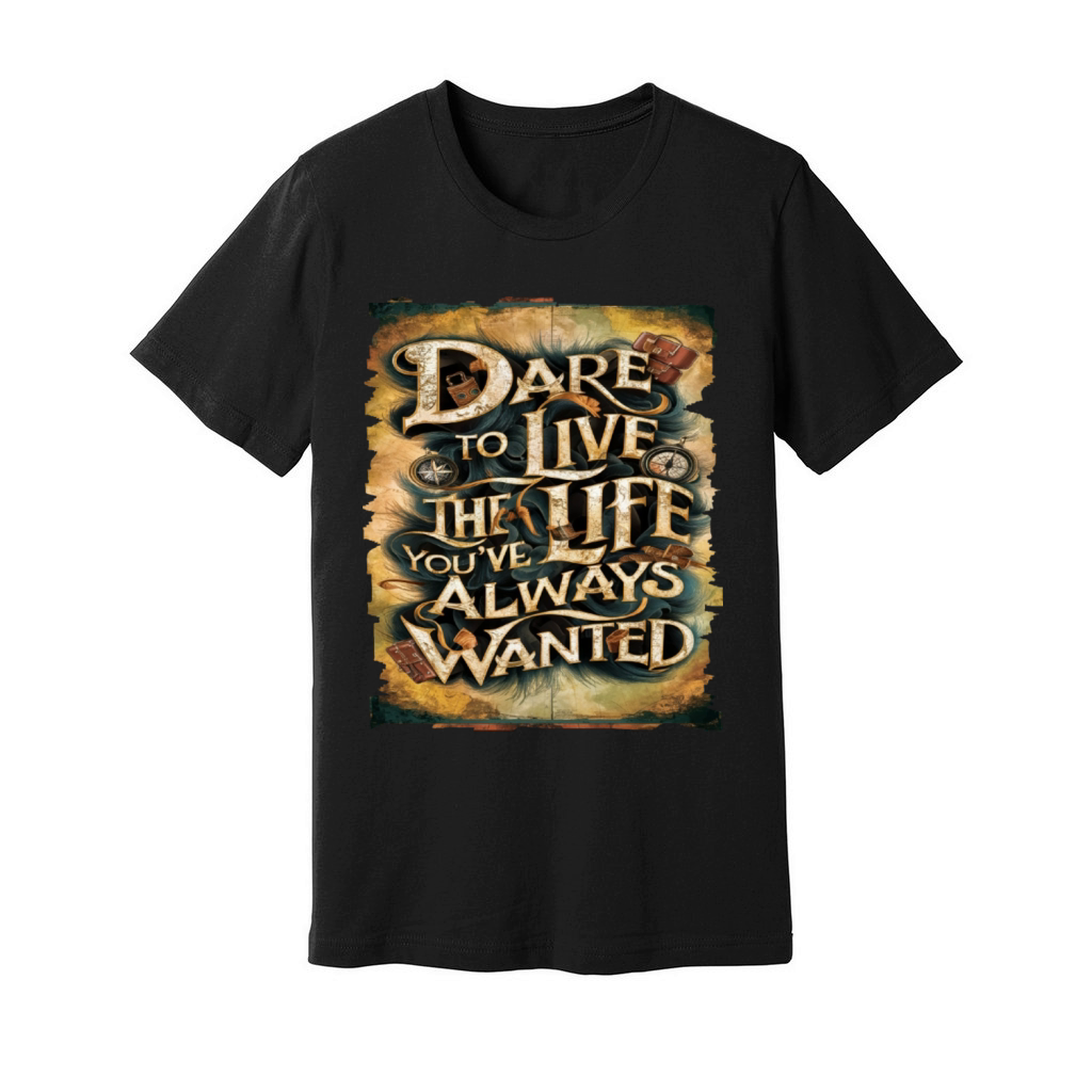 Travel Quote to get inspired N05 Unisex Jersey Tee