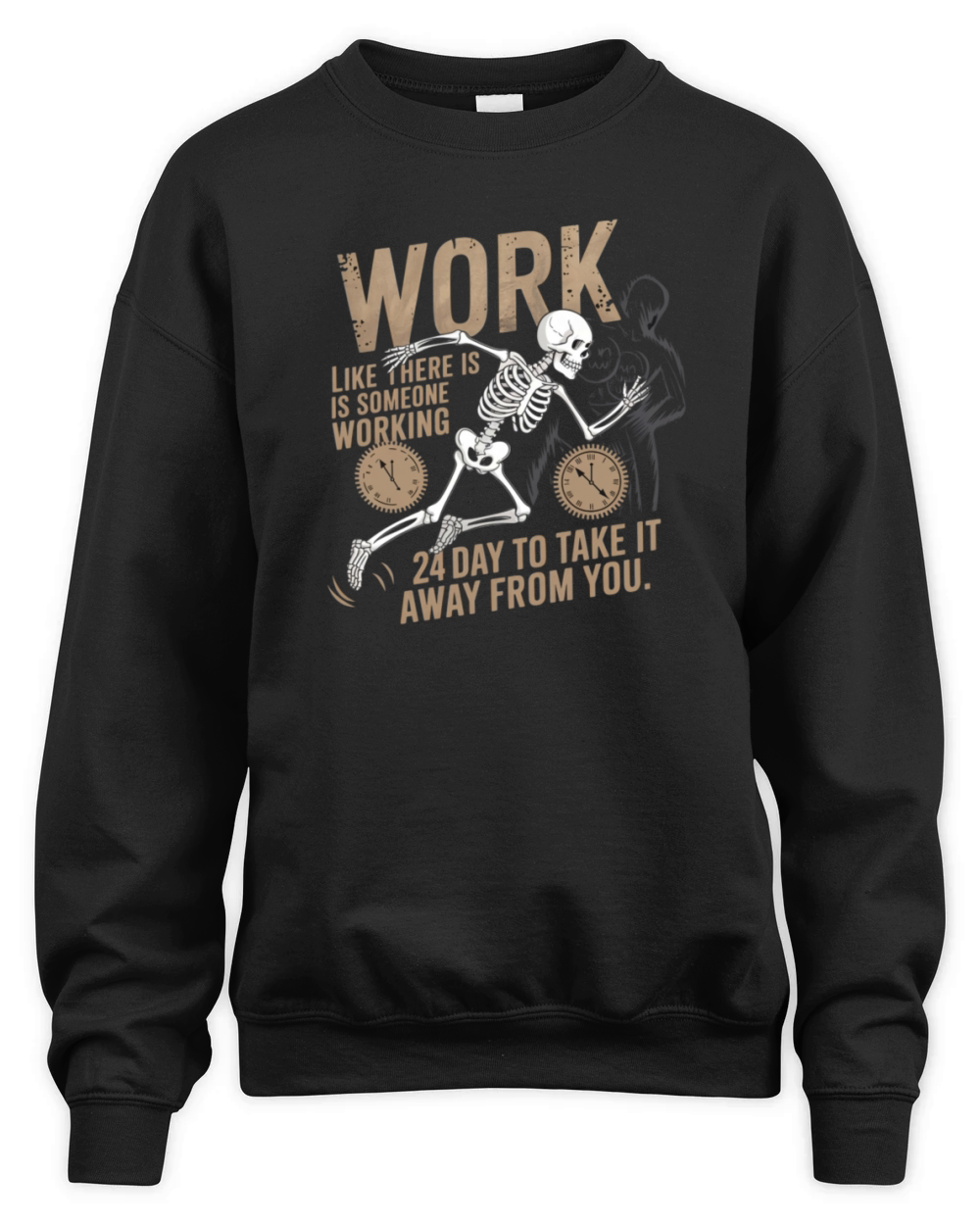 Work like there is someone working 24 hours Unisex Premium Crewneck Sweatshirt
