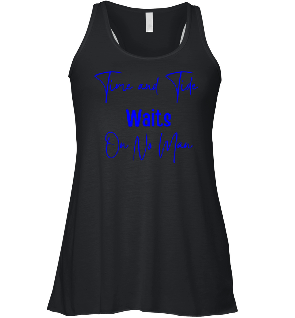 Time and Tide Blue Women's Flowy Tank Top