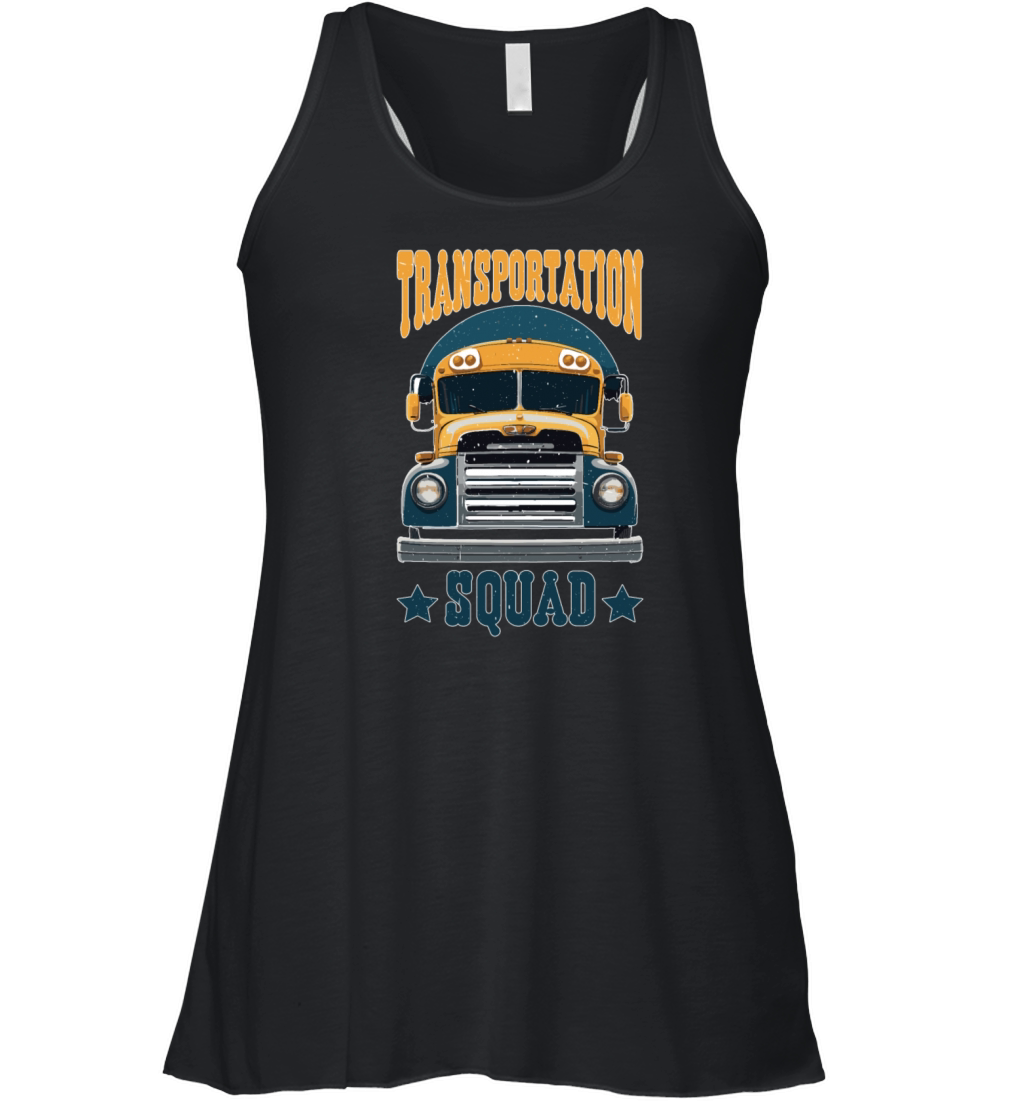 Transportation Squad 5 Women's Flowy Tank Top