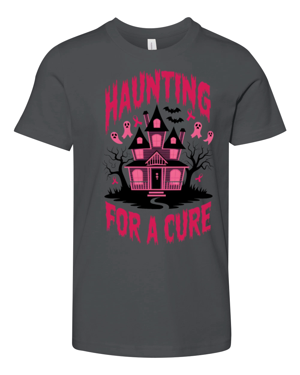 Haunting For A Cure Youth Unisex Jersey Tee