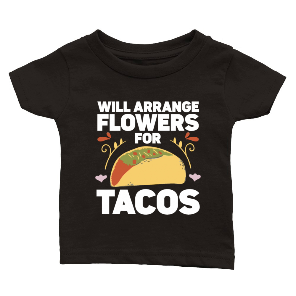 Florist Floral Flower Floristry Classic Baby Crewneck T-shirt