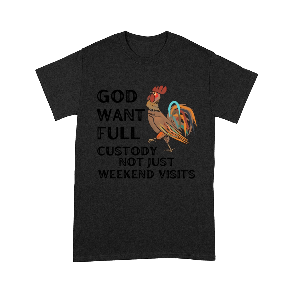 God Want Full Custody Not Just Weekend Visits Comfort T-shirt