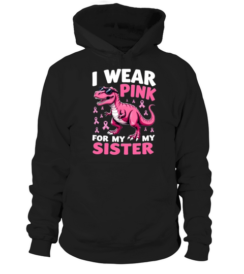 Breast Cancer Pink Awareness Design Hoodie Unisex