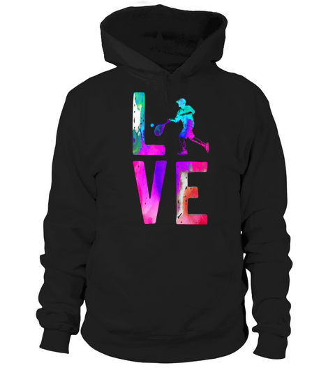Funny Tennis Player Racket Hoodie Unisex