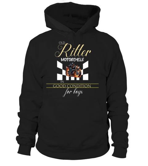 Old Ritter motorcycle in good condition for boys Hoodie Unisex