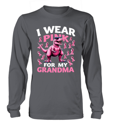 Breast Cancer Pink Awareness Design Long sleeved Unisex