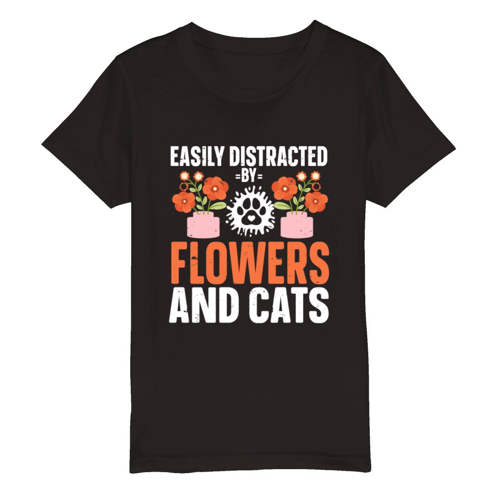 Florist Floral Flower Floristry Organic Kids Crewneck T-shirt