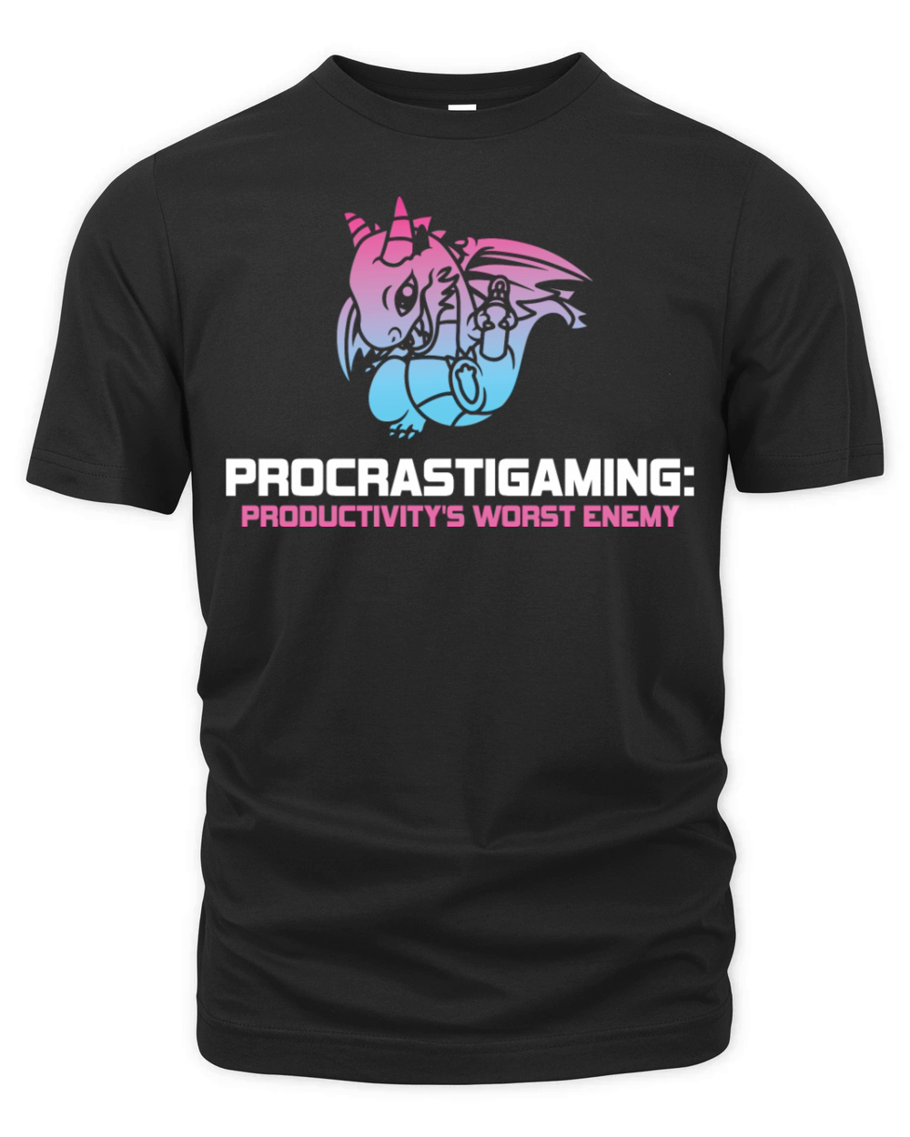 Gamer Procrastigaming Gaming Organic Unisex T-shirt