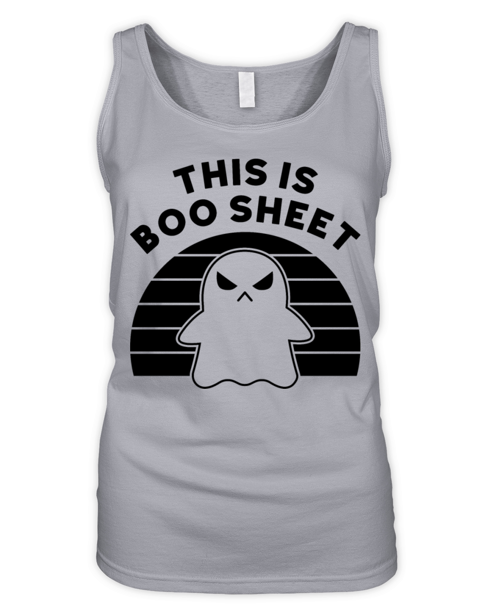 This Is Boo Sheet Funny Halloween Organic Women's Tank Top