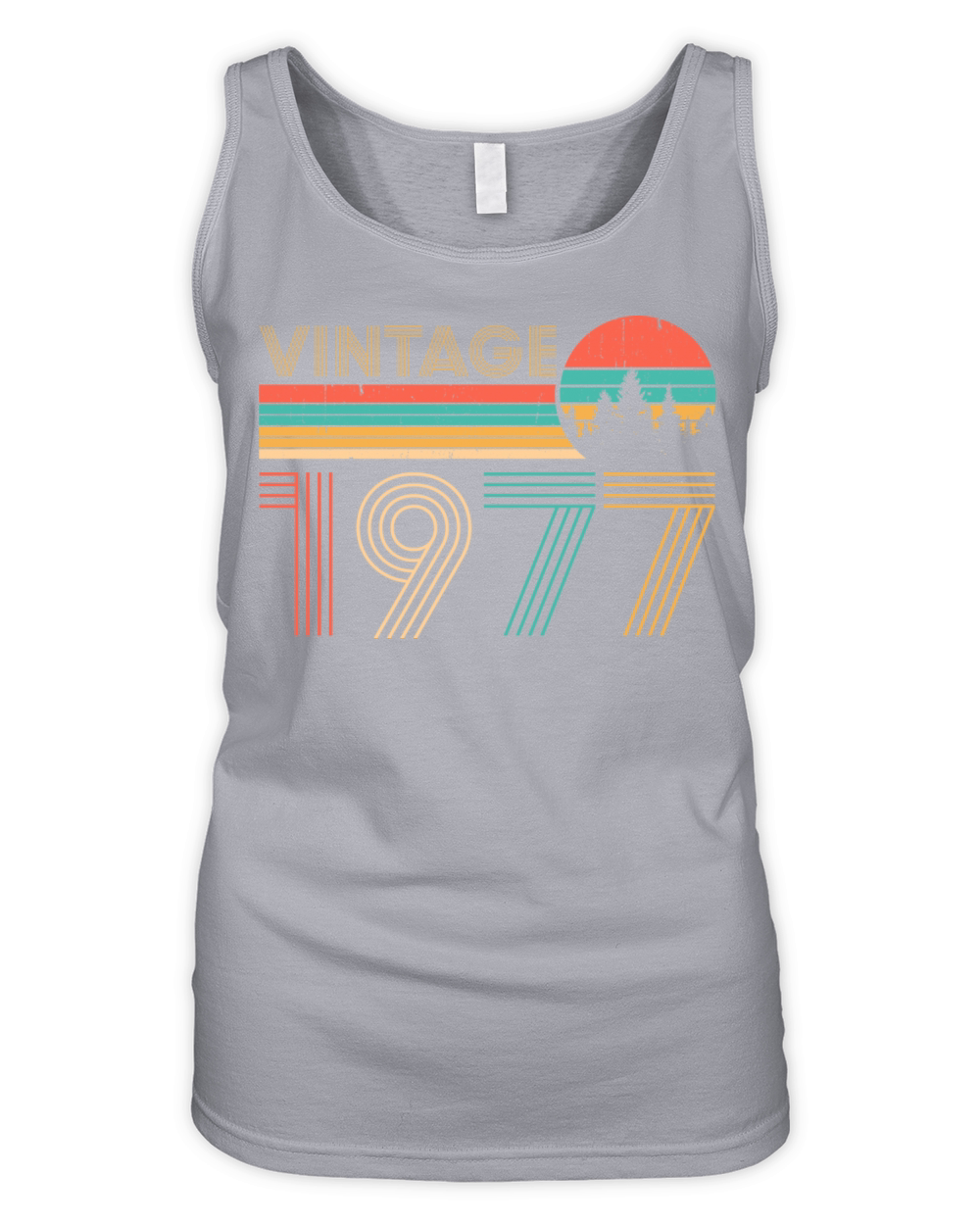vintage 1977 Organic Women's Tank Top