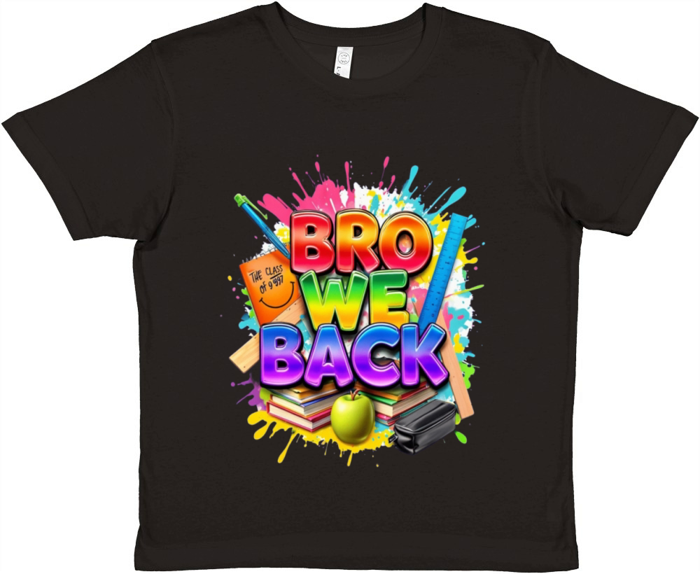 Colorful Class Reunion Premium Kids Crewneck T-shirt