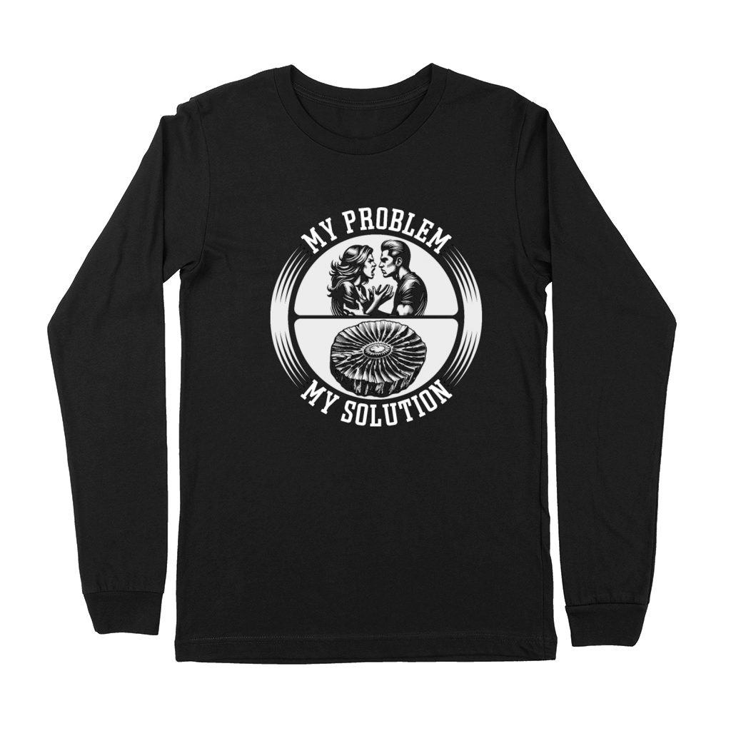 Fossil Hunter My Problem My Pictogram Dad Mom Premium Long Sleeve