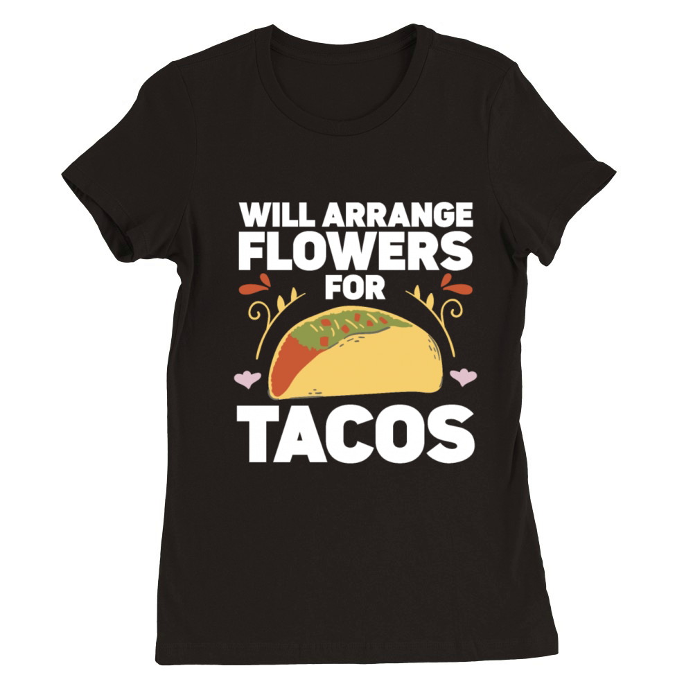 Florist Floral Flower Floristry Premium Womens Crewneck T-shirt