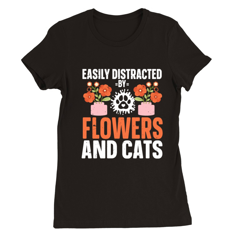 Florist Floral Flower Floristry Premium Womens Crewneck T-shirt