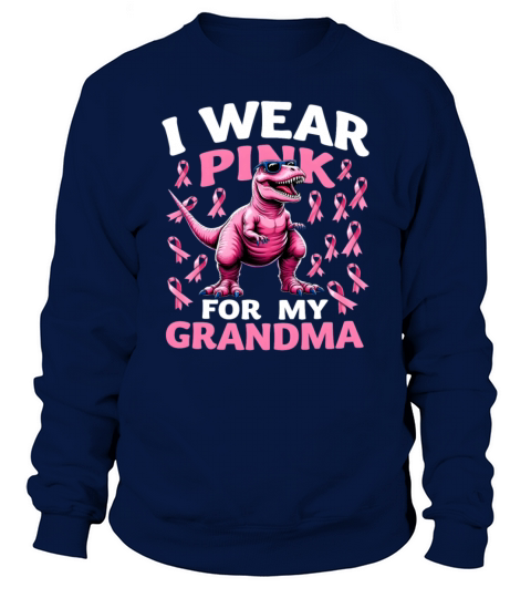 Breast Cancer Pink Awareness Design Sweatshirt Unisex