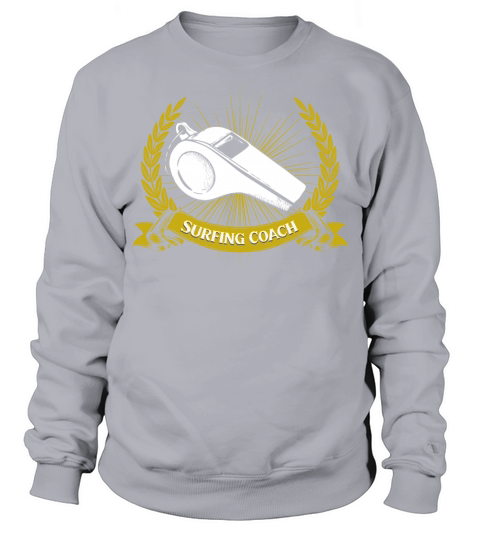 Surfing Coach Surfer Funny Surf Instructor Humor S Sweatshirt Unisex