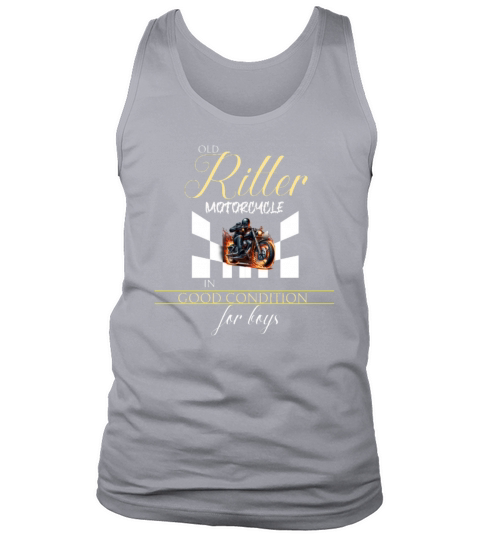 Old Ritter motorcycle in good condition for boys Tank Top Unisex
