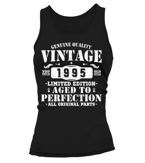 30 Years 1995 Vintage Retro Birthday Gift Tank top Woman
