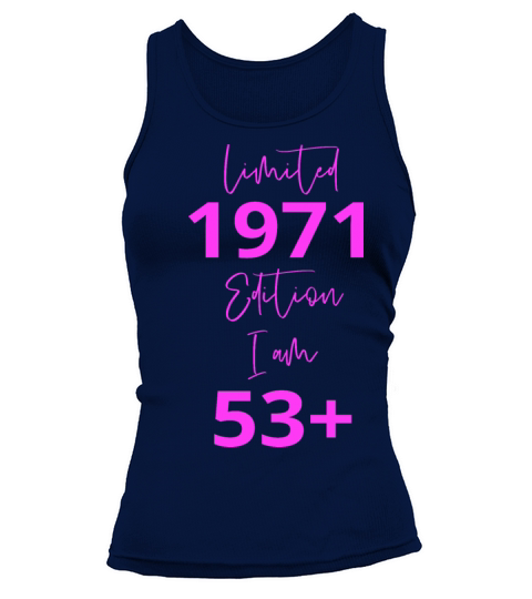 53th Birthday girl for Women Ladies old Tank top Woman