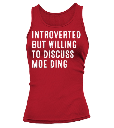 Introverted But Willing To Discuss Moo Deng Pygmy Tank top Woman