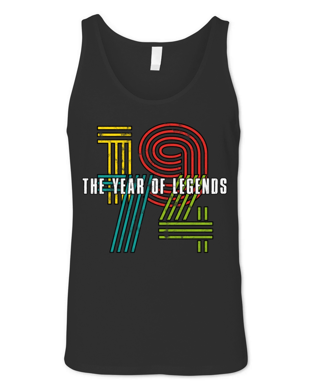Hello 50 1974 birthday gift Unisex Jersey Tank