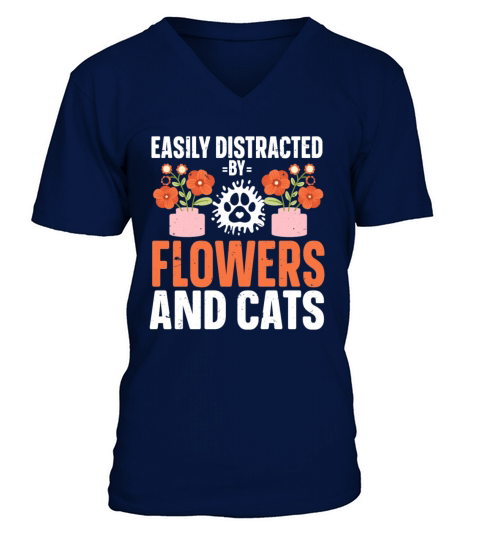 Florist Floral Flower Floristry V-Neck T-shirt