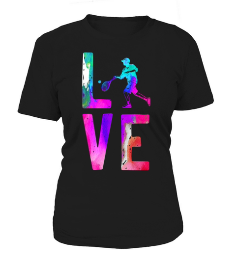 Funny Tennis Player Racket Women's T-Shirt