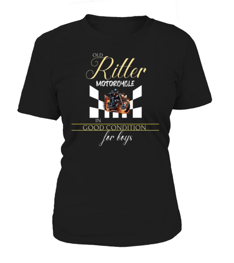 Old Ritter motorcycle in good condition for boys Women's T-Shirt