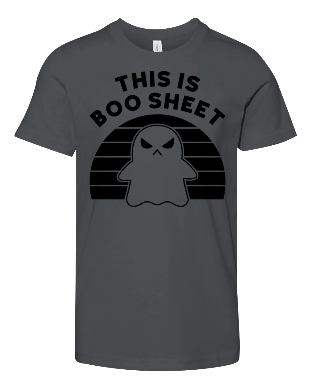 This Is Boo Sheet Funny Halloween Youth Unisex Jersey Tee