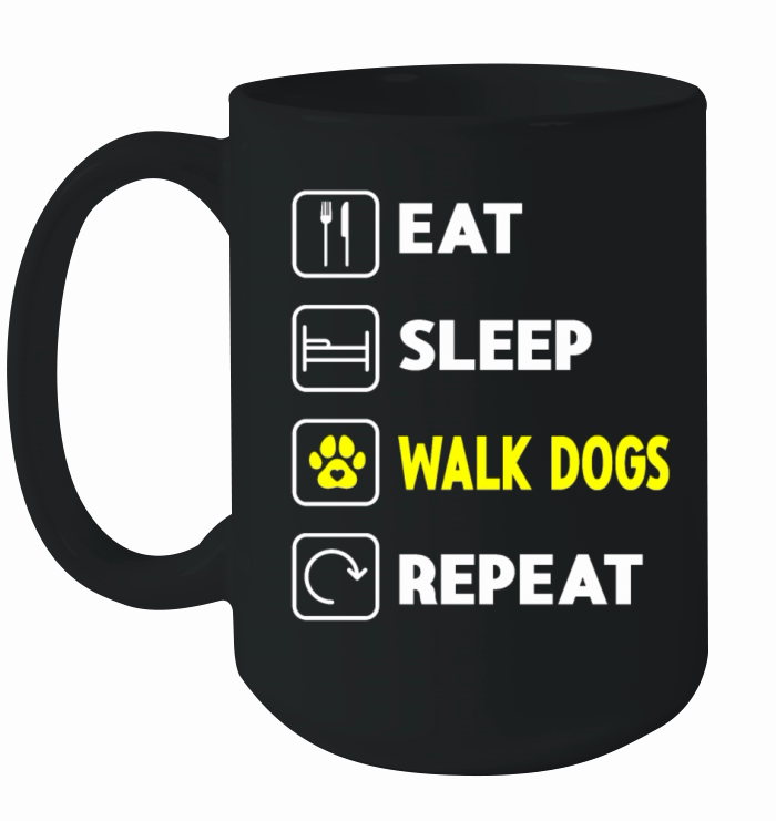 Dog Walker Professional Pet Sitter Dog Walking Ceramic Mug